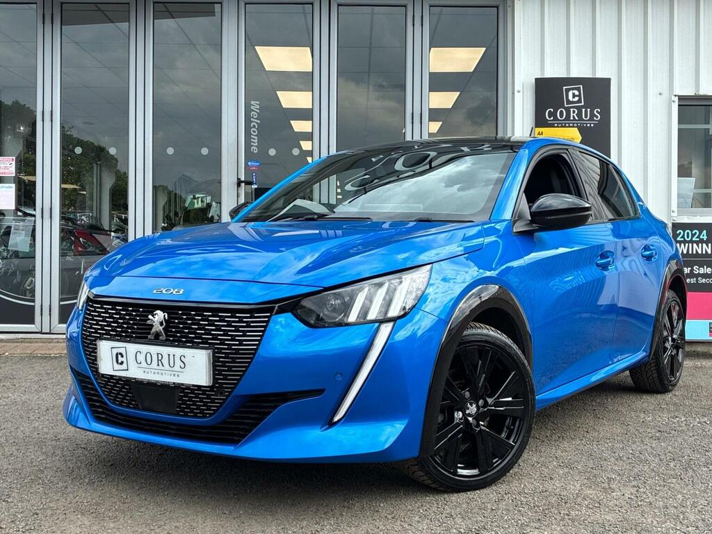 Peugeot 208 Hatchback 1.2 Puretech Gt Line Eat Euro 6 Ss Blue