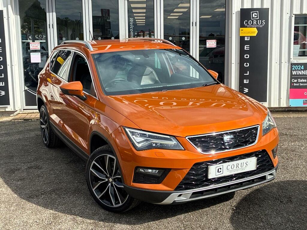 Seat Ateca Suv 1.4 Ecotsi Xcellence Dsg Euro 6 Ss 201 YG67PFF Orange #5