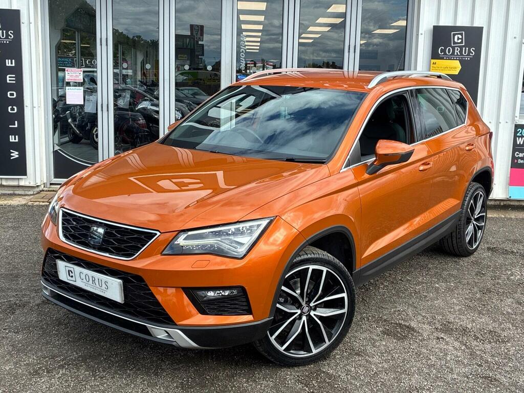 Seat Ateca Suv 1.4 Ecotsi Xcellence Dsg Euro 6 Ss 201 YG67PFF Orange #2