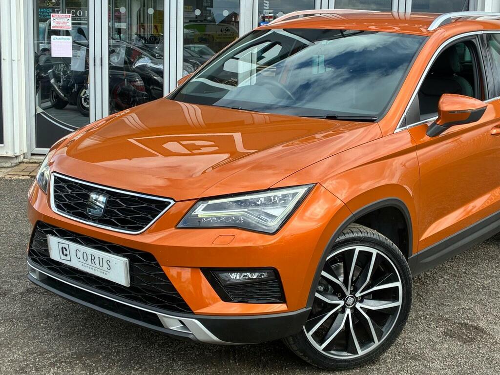 Seat Ateca Suv 1.4 Ecotsi Xcellence Dsg Euro 6 Ss 201 YG67PFF Orange #3