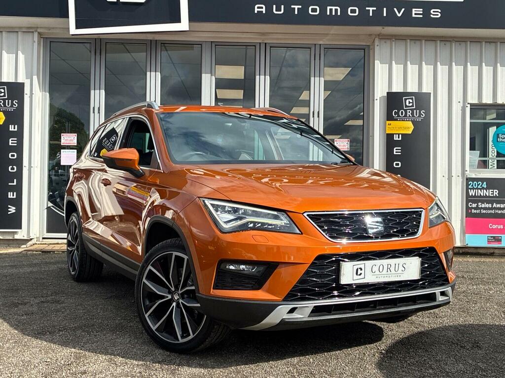 Seat Ateca Suv 1.4 Ecotsi Xcellence Dsg Euro 6 Ss 201 YG67PFF Orange #4