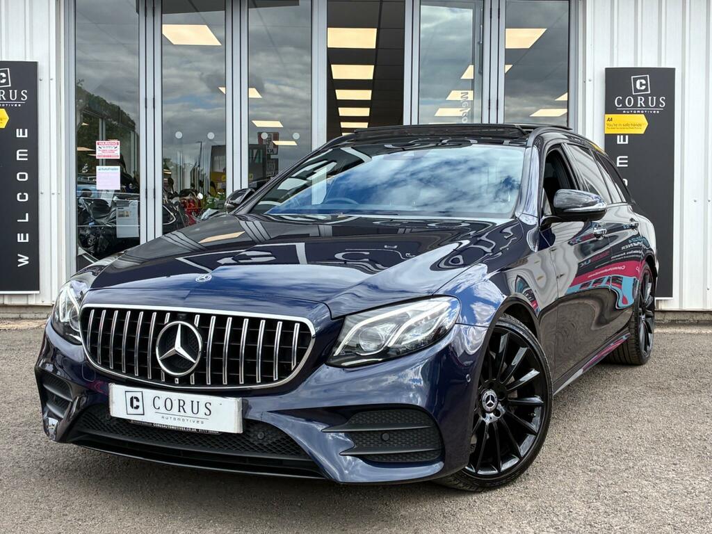 Mercedes-Benz E Class Estate 2.0 E220d Amg Line Night Edition Premium P Blue