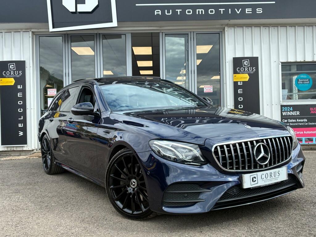 Mercedes-Benz E Class Estate 2.0 E220d Amg Line Night Edition Premium P DR02TEZ Blue #6