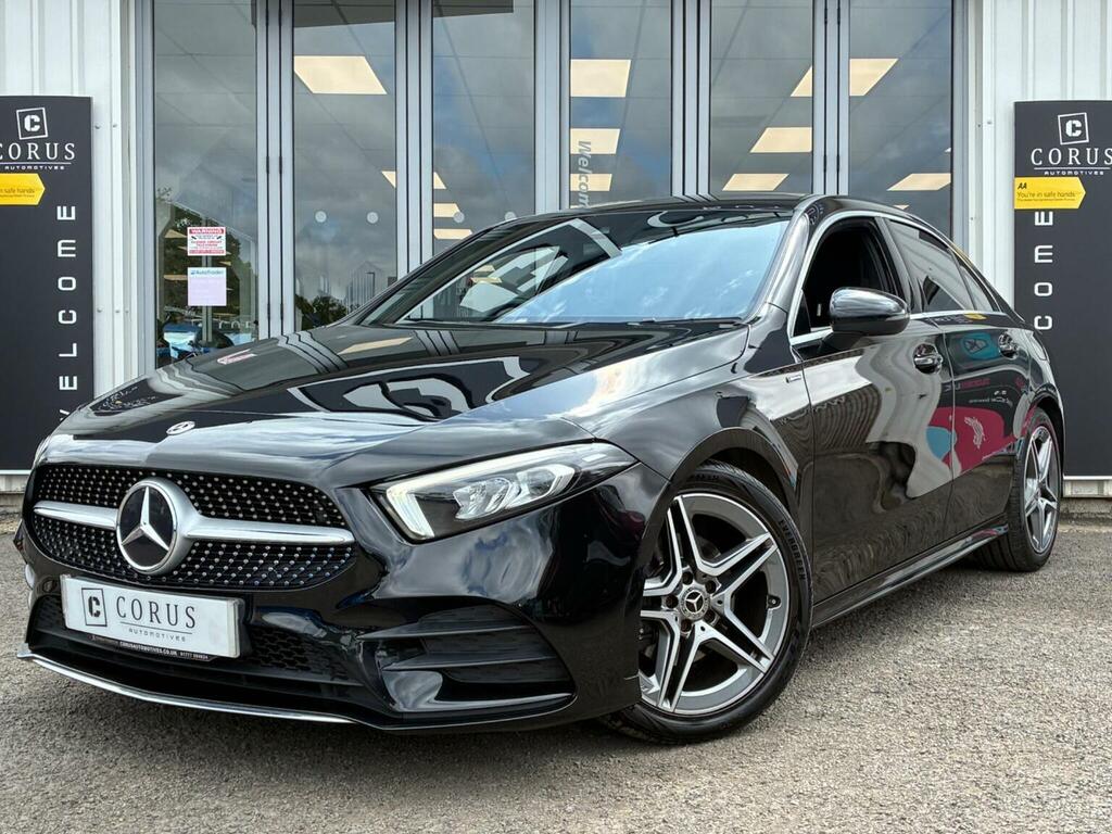 Mercedes-Benz A Class Saloon 1.3 A200 Amg Line 7G-dct Euro 6 Ss Black