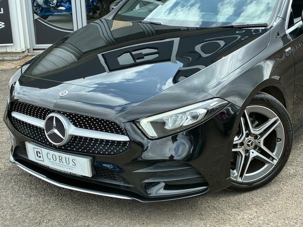Mercedes-Benz A Class Saloon 1.3 A200 Amg Line 7G-dct Euro 6 Ss TB52ACB Black #3
