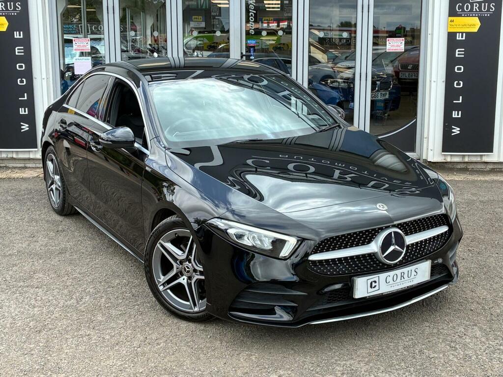 Mercedes-Benz A Class Saloon 1.3 A200 Amg Line 7G-dct Euro 6 Ss TB52ACB Black #5