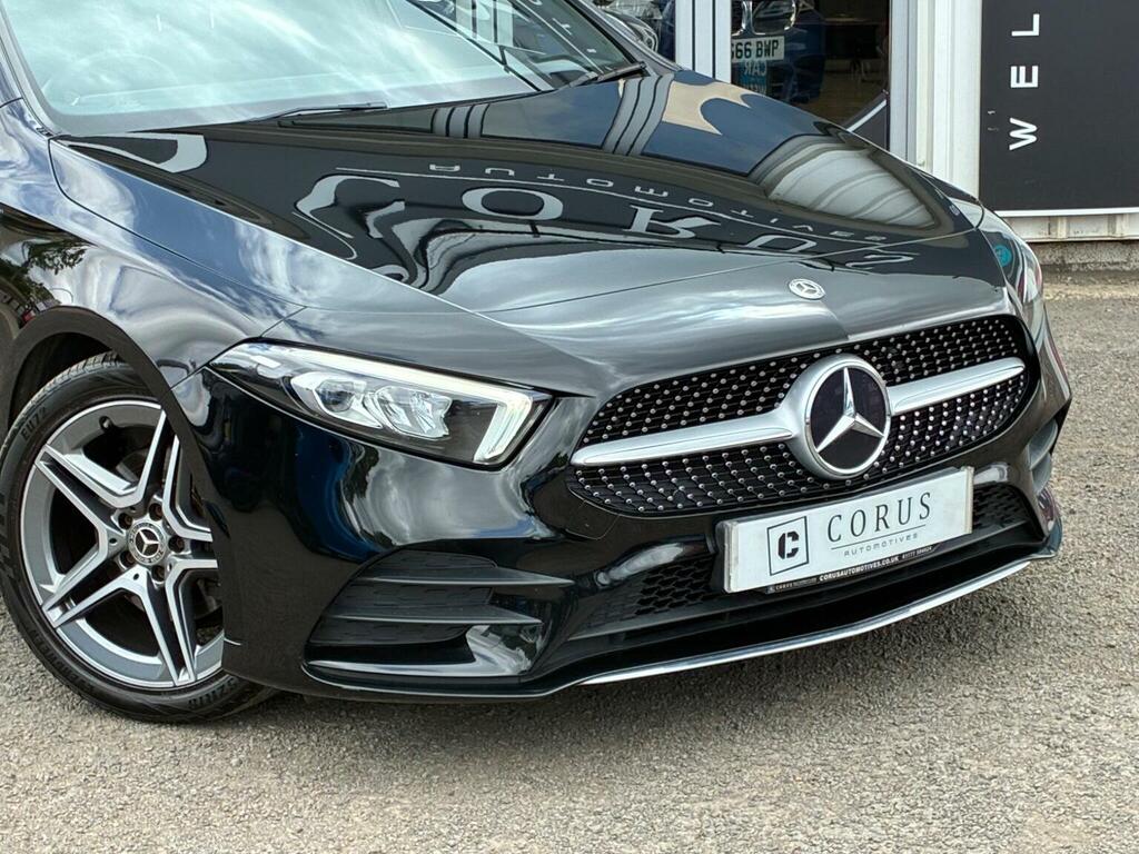 Mercedes-Benz A Class Saloon 1.3 A200 Amg Line 7G-dct Euro 6 Ss TB52ACB Black #6