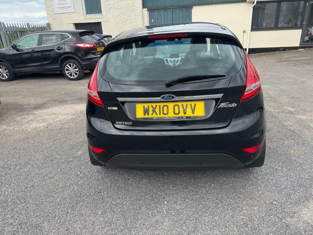 Ford Fiesta 1.4 Tdci Zetec Black #5