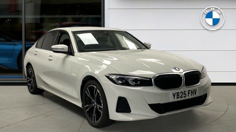 BMW 3 Series 330E Sport Saloon White