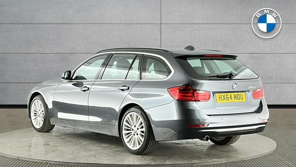 BMW 3 Series 320D Luxury Touring HX64MOU Grey #2