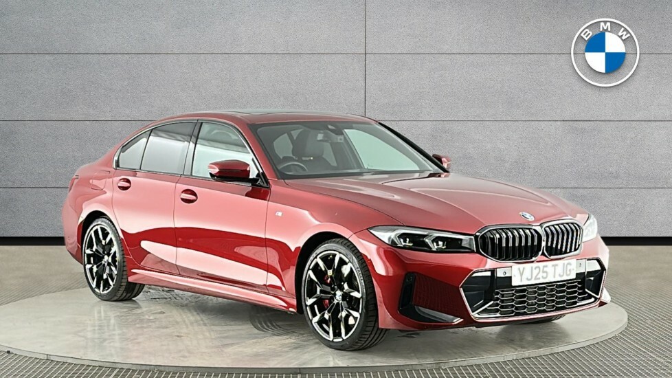 BMW 3 Series 320I M Sport Saloon Red