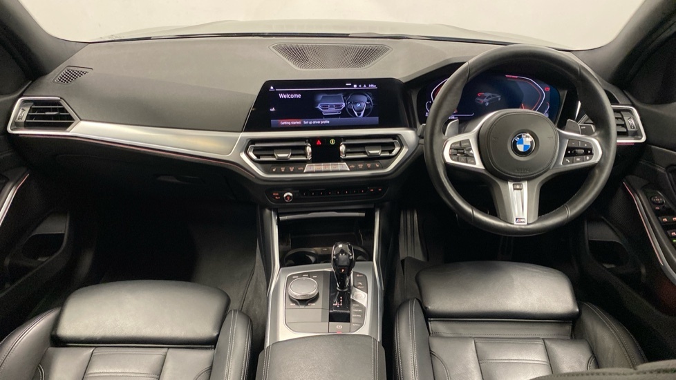BMW 3 Series 320D M Sport Saloon CV19FUY Grey #4