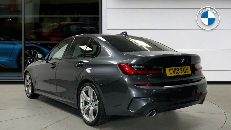 BMW 3 Series 320D M Sport Saloon CV19FUY Grey #2