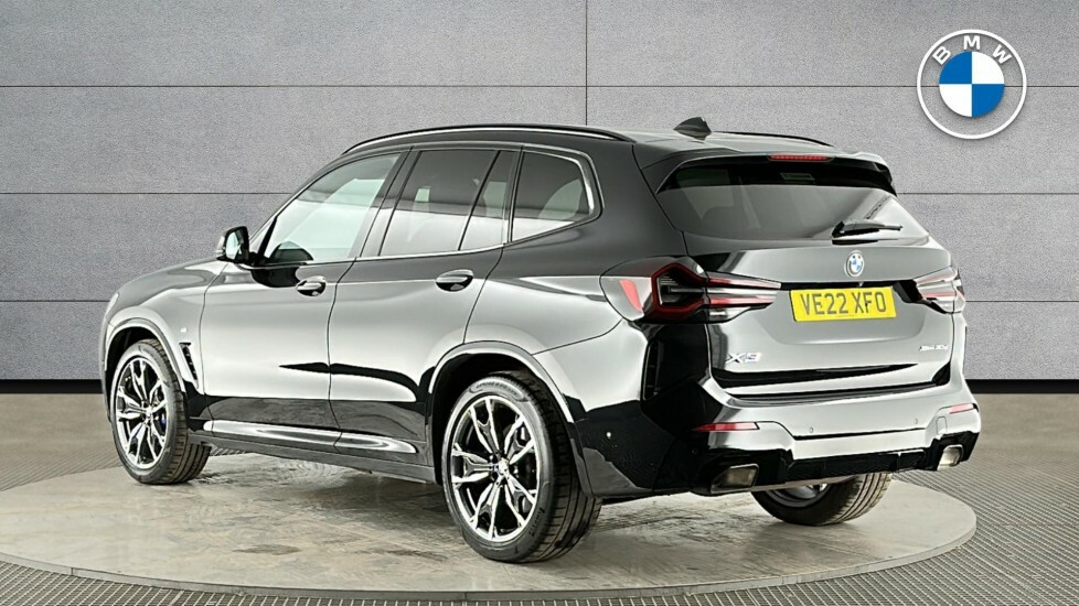 BMW X3 X3 Xdrive30d M Sport VE22XFO Black #2