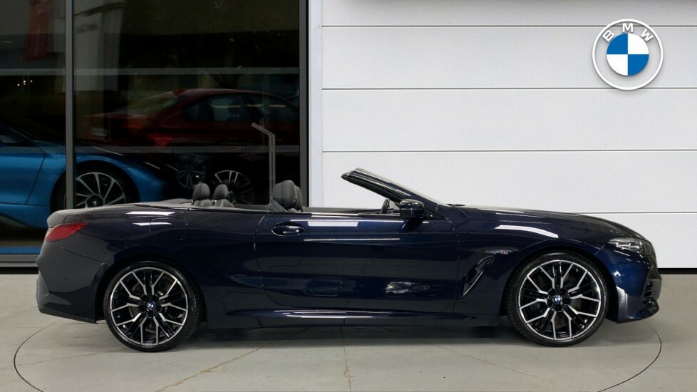 BMW 8 Series 840I M Sport Convertible Black #3