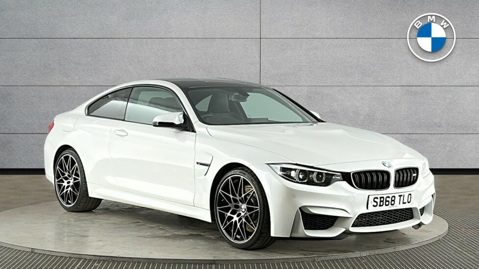 BMW M4 M4 Coupe Competition Package White