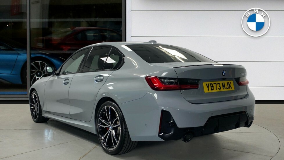 BMW 3 Series 320D M Sport Saloon YB73MJK Grey #2