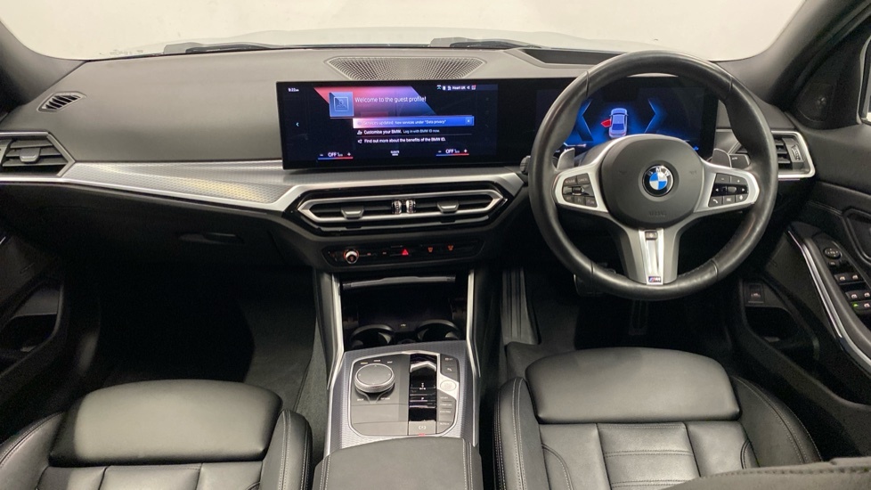 BMW 3 Series 320D M Sport Saloon YB73MJK Grey #4