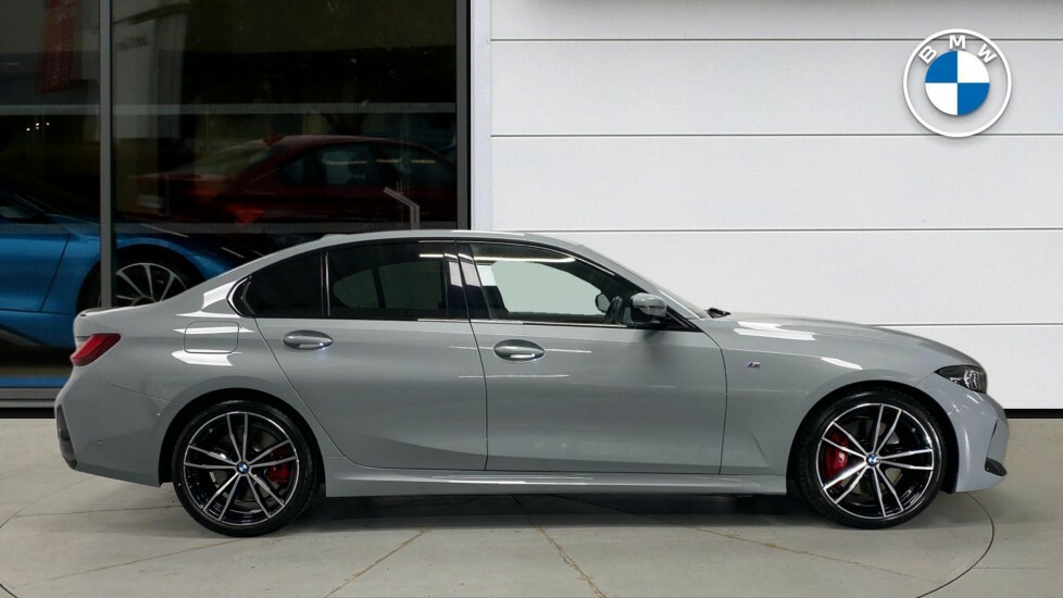 BMW 3 Series 320D M Sport Saloon YB73MJK Grey #3