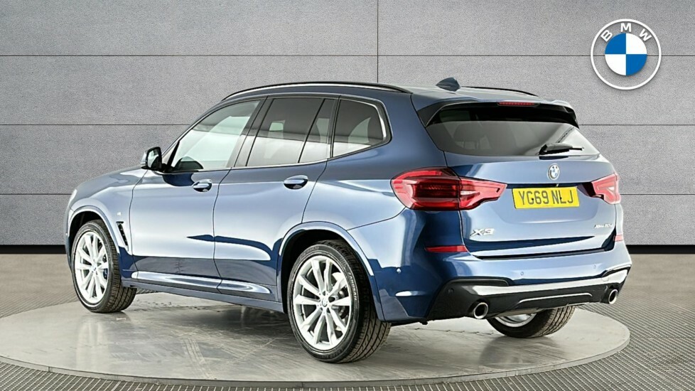 BMW X3 X3 Xdrive20d M Sport YG69NLJ Blue #2