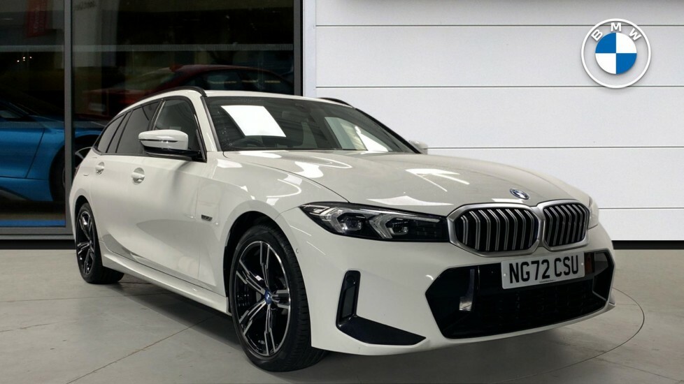 BMW 3 Series 330E M Sport Touring White