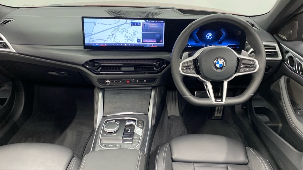BMW 4 Series 420I M Sport Convertible VX75EKB Red #4