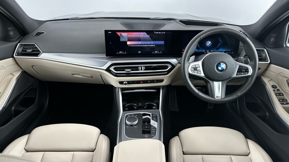 BMW 3 Series 320I M Sport Saloon WX24VUW Black #4
