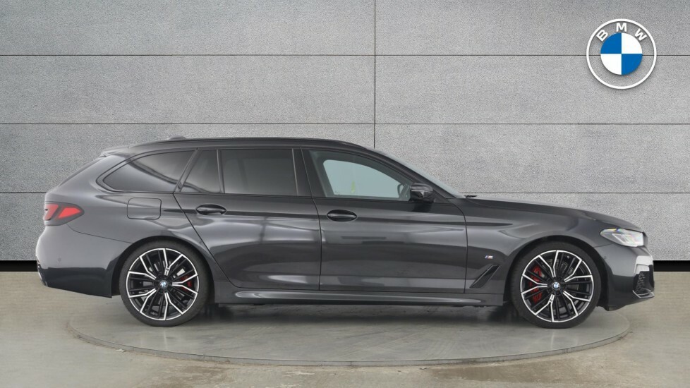 BMW 5 Series 520D M Sport Touring YC23OOE Grey #3