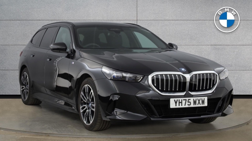 BMW 5 Series 530E M Sport Touring Black