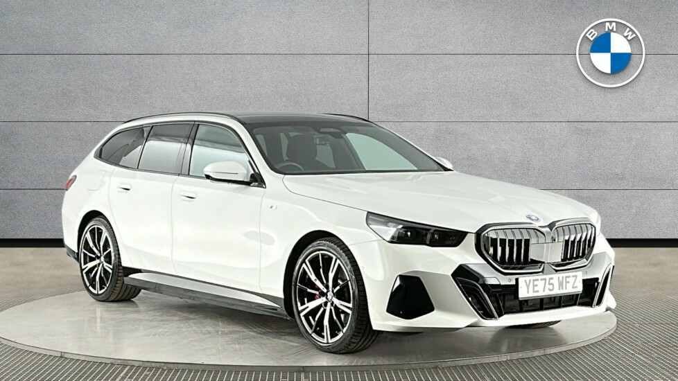 BMW 5 Series 530E M Sport Pro Touring White