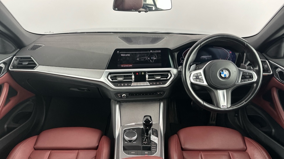 BMW 4 Series 420I M Sport Convertible VX72MTJ Grey #4