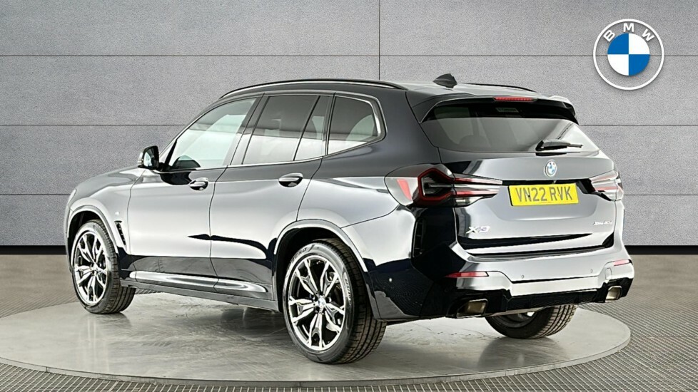 BMW X3 X3 Xdrive20d M Sport VN22RVK Black #2