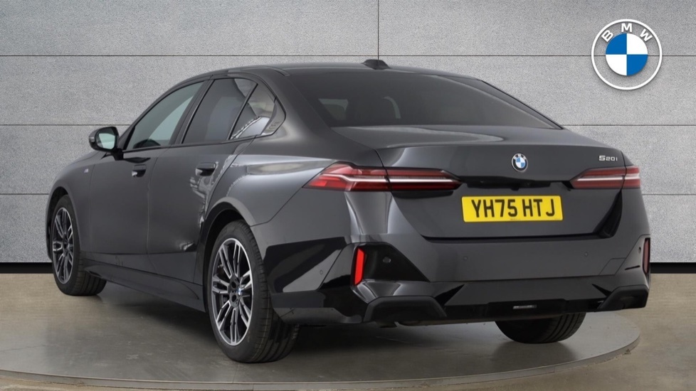 BMW 5 Series 520I M Sport Saloon YH75HTJ Grey #2