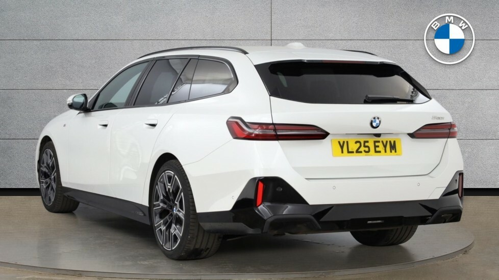 BMW 5 Series 520I M Sport Pro Touring YL25EYM White #2