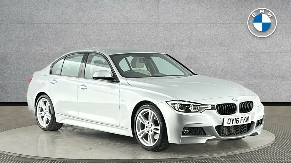 BMW 3 Series 330D M Sport Saloon Silver