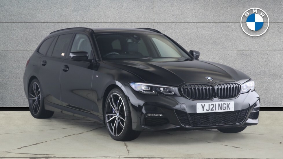 BMW 3 Series 320D M Sport Touring Black