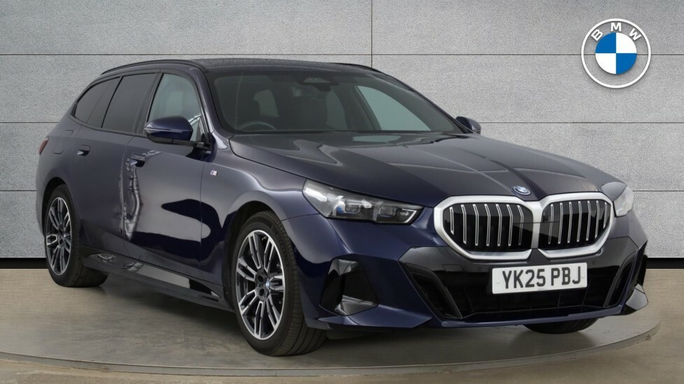 BMW 5 Series 530E M Sport Touring Blue