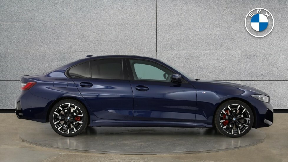 BMW 3 Series 320I M Sport Saloon YA25SDX Blue #3