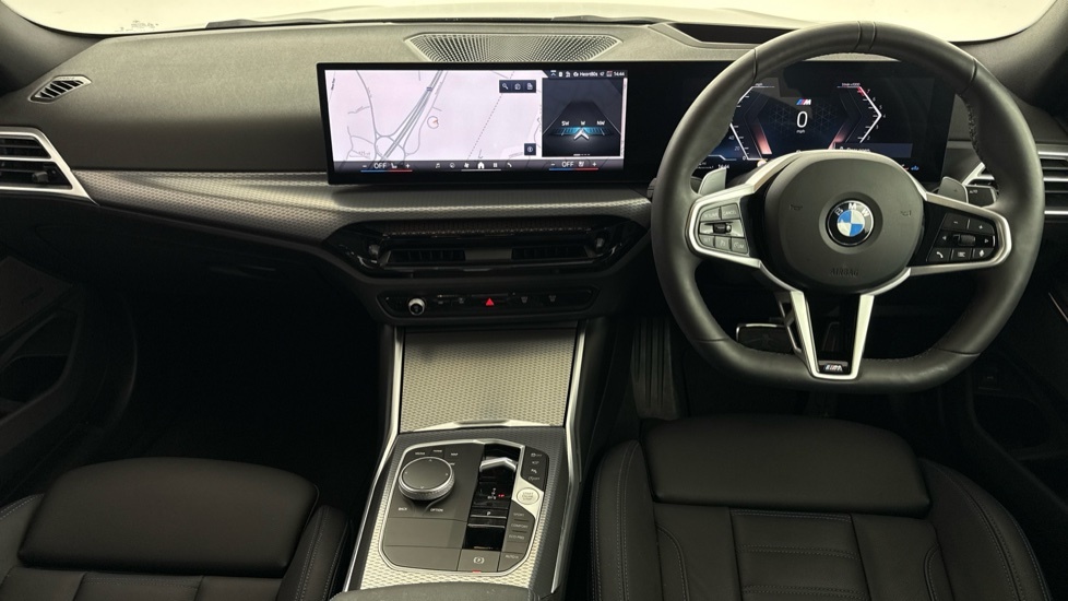BMW 3 Series 320I M Sport Saloon YA25SDX Blue #4