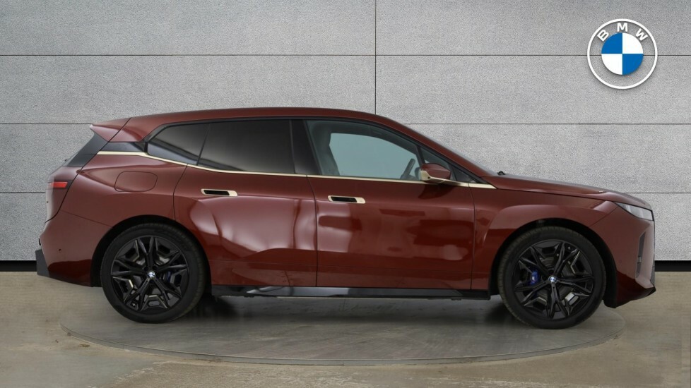 BMW iX Ix Xdrive60 M Sport YF25ZMV Red #3