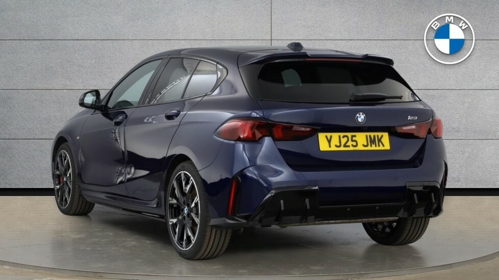 BMW 1 Series 123 Xdrive M Sport YJ25JMK Blue #2