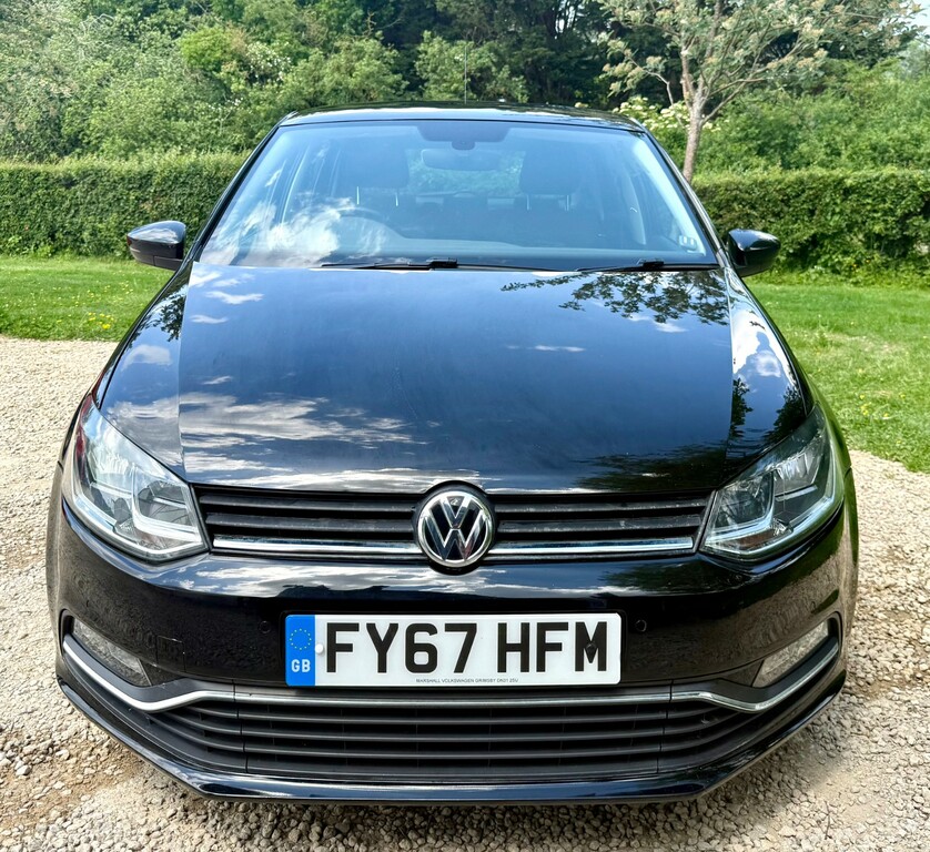 Volkswagen Polo 1.2 Tsi Match Edition Hatchback FY67HFM Black #5