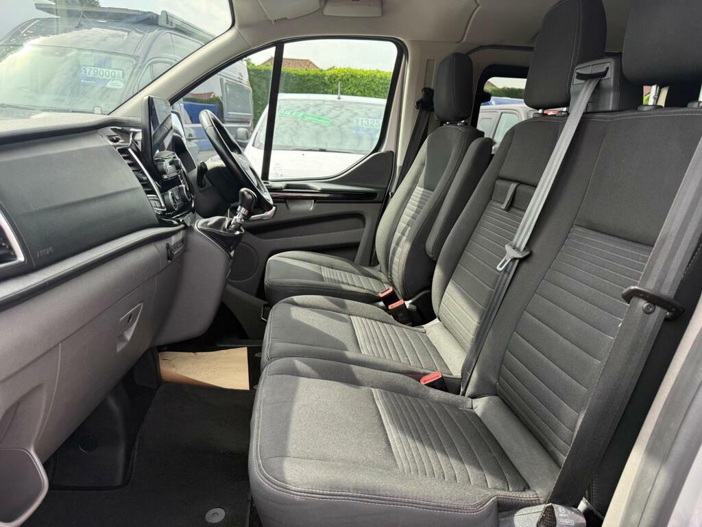 Ford Transit Custom 2.0 320 Ecoblue Limited Crew Van L2 H1 Euro 6 Ss HN71CJO Silver #2