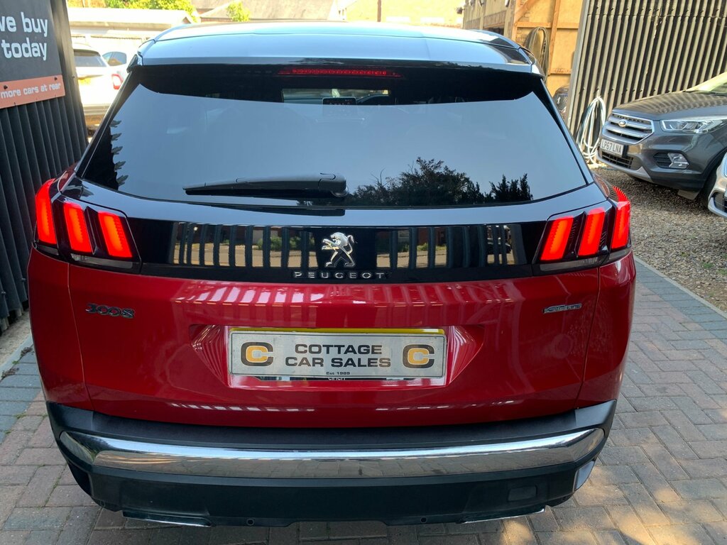 Peugeot 3008 1.2 Puretech Gt Line Suv Euro 6 GM67KTJ Red #5