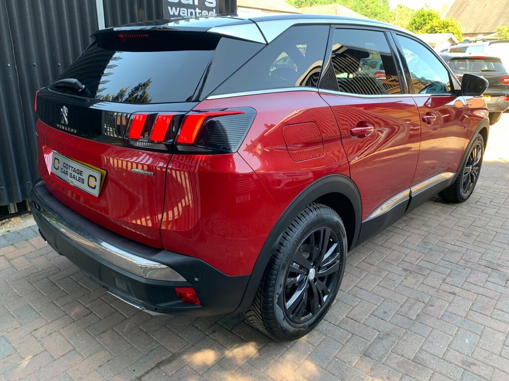 Peugeot 3008 1.2 Puretech Gt Line Suv Euro 6 GM67KTJ Red #4