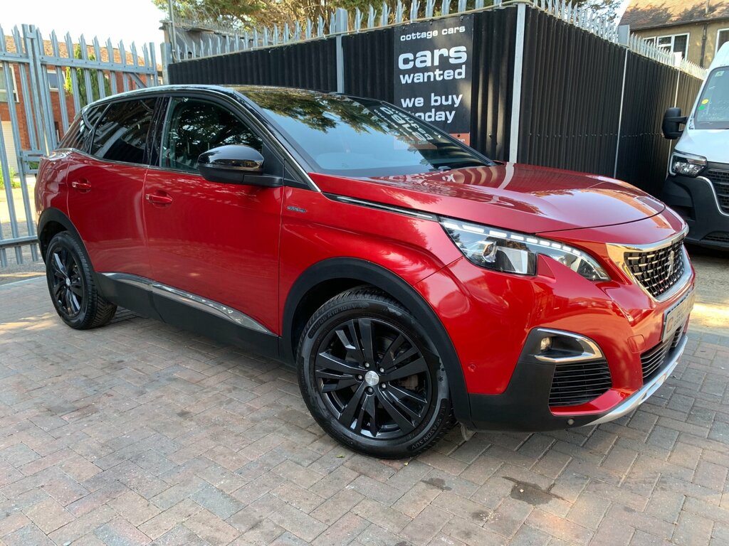 Peugeot 3008 1.2 Puretech Gt Line Suv Euro 6 GM67KTJ Red #2