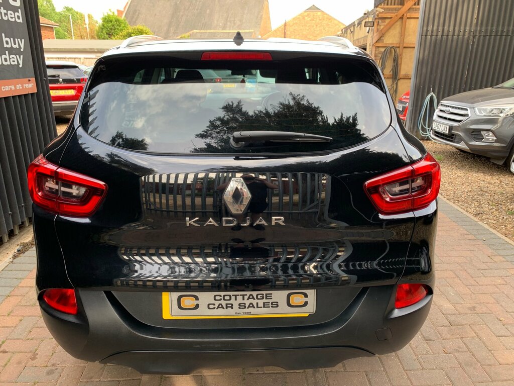 Renault Kadjar 1.2 Tce Dynamique Nav Suv Euro 6 MK66GSZ Black #4