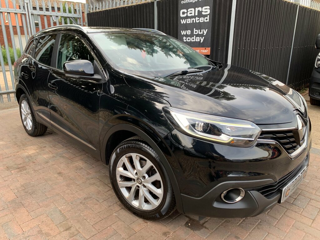 Renault Kadjar 1.2 Tce Dynamique Nav Suv Euro 6 MK66GSZ Black #2