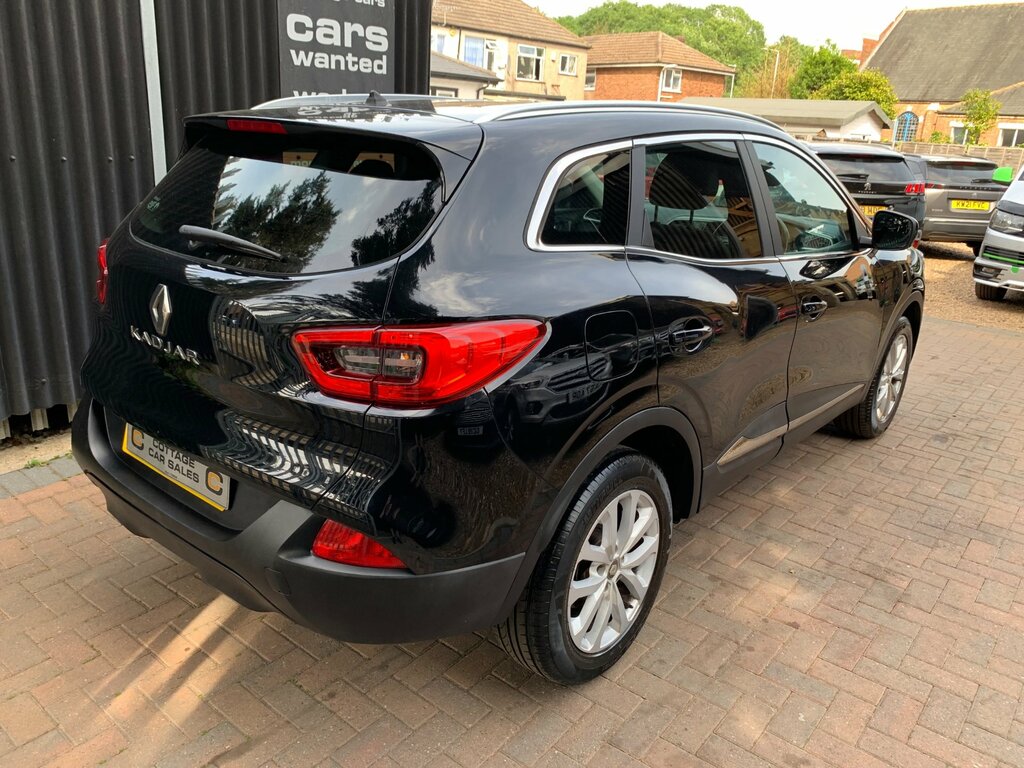 Renault Kadjar 1.2 Tce Dynamique Nav Suv Euro 6 MK66GSZ Black #3
