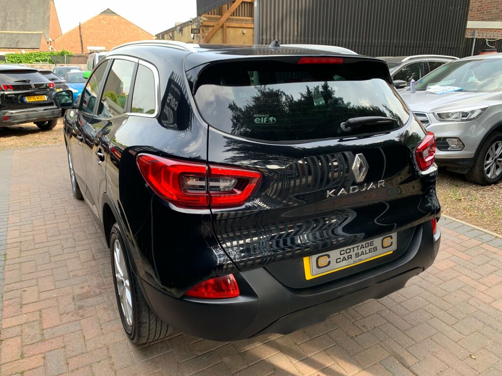 Renault Kadjar 1.2 Tce Dynamique Nav Suv Euro 6 MK66GSZ Black #5
